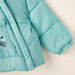 Juniors Solid Hooded Jacket with Long Sleeves and Zip Closure-Coats and Jackets-thumbnail-2