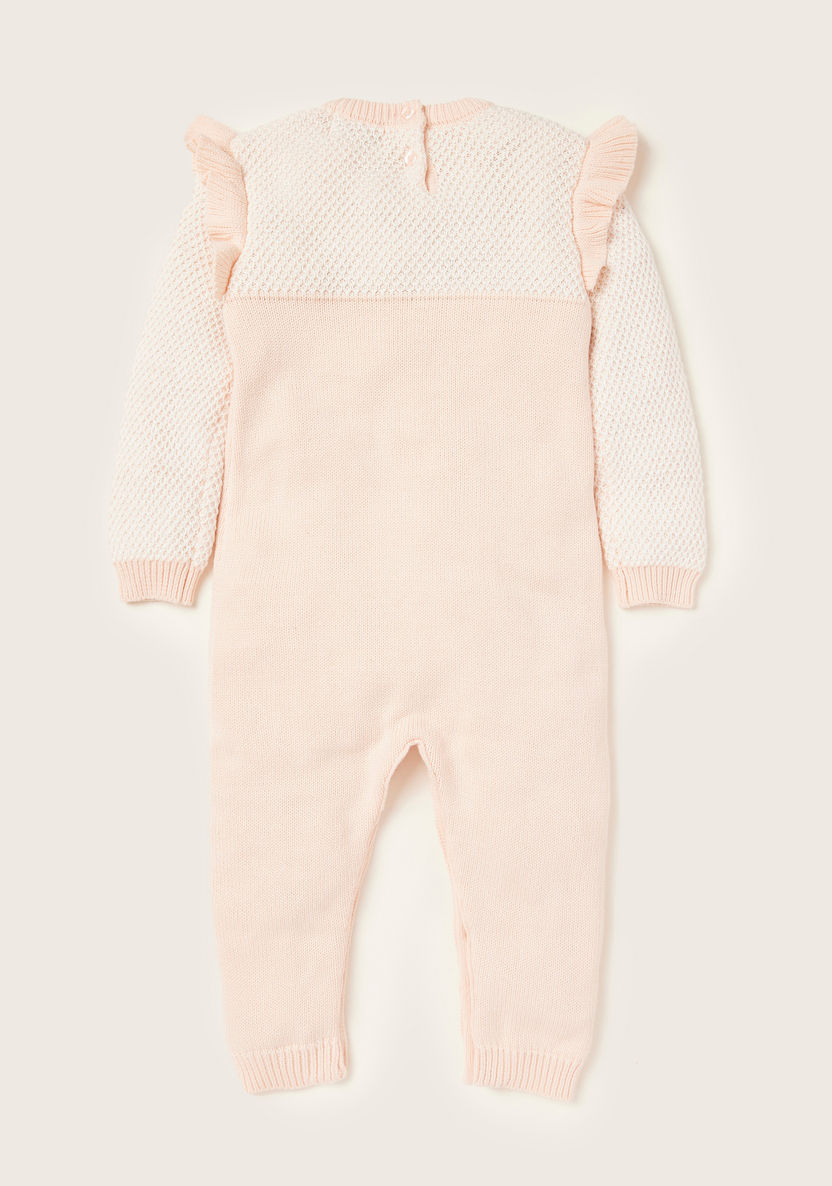 Juniors Embroidered Romper with Long Sleeves-Rompers%2C Dungarees and Jumpsuits-image-3