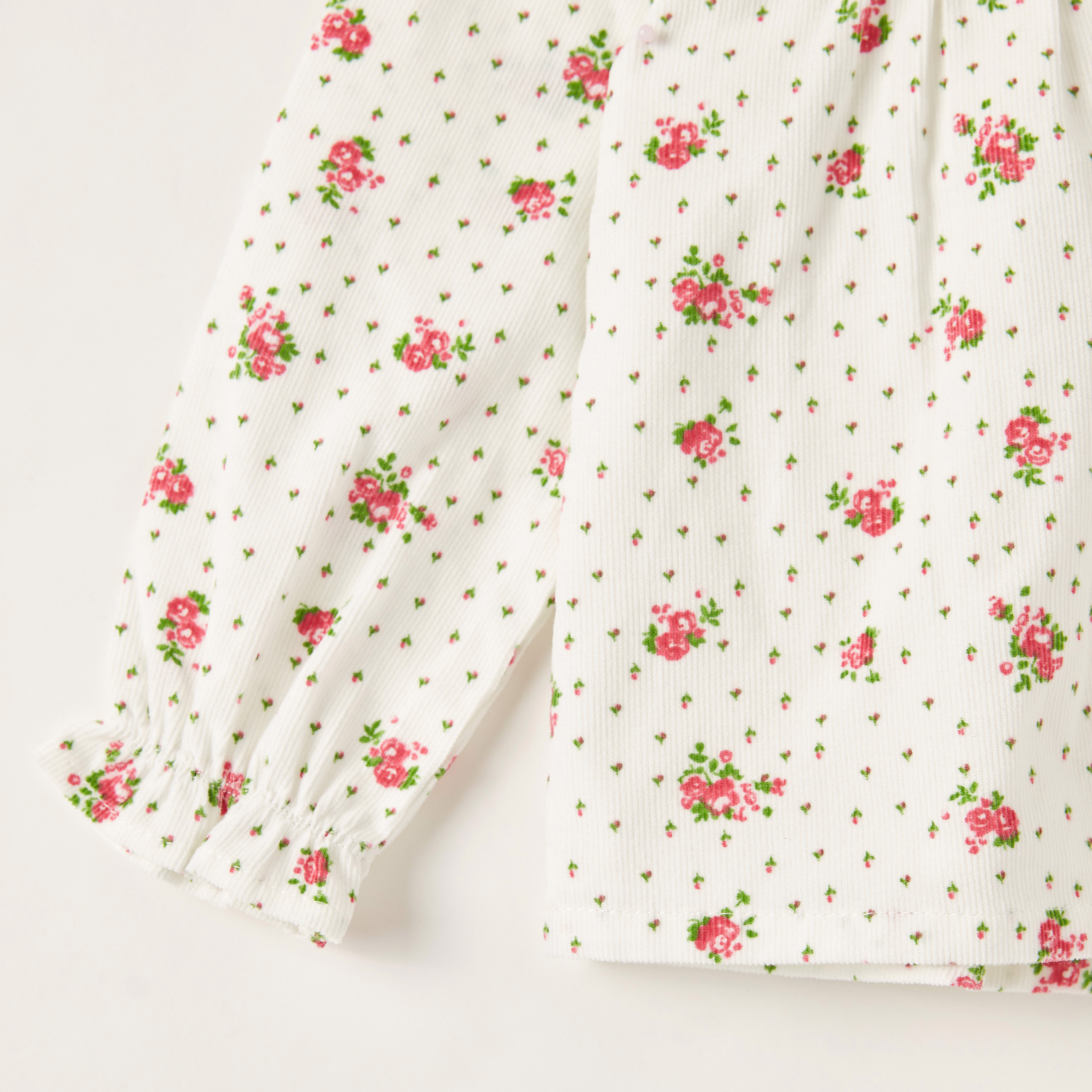 بلوزة بأكمام طويلة وطبعة زهور من جيجلز-baby-girls-clothing-blousesandshirts-image-2