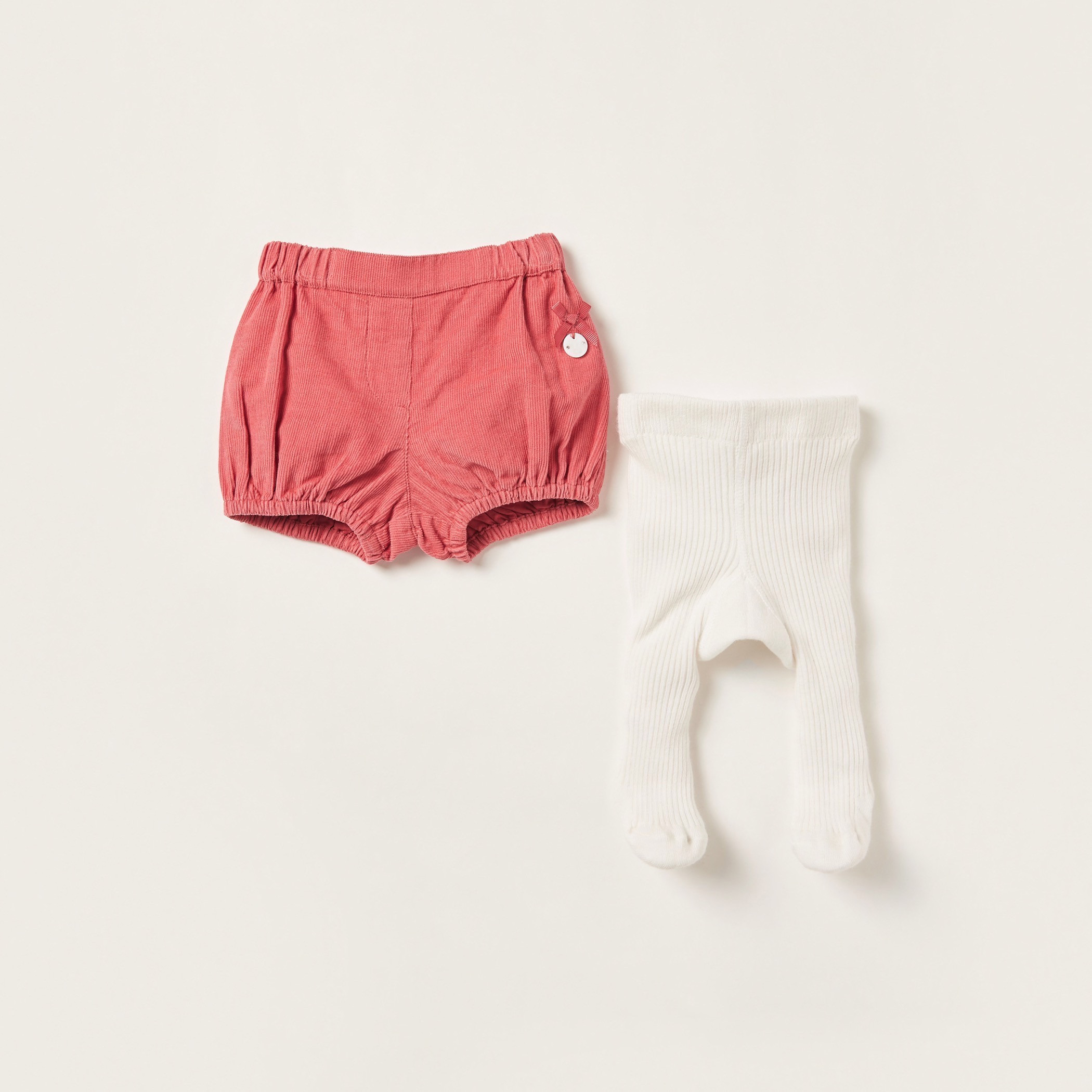 طقم شورت وكولون قطعتين من جيجلز-baby-girls-clothing-bottoms-shorts-image-1