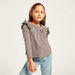 Juniors Assorted T-shirt with Long Sleeves and Ruffle Detail - Set of 5-T Shirts-thumbnail-5