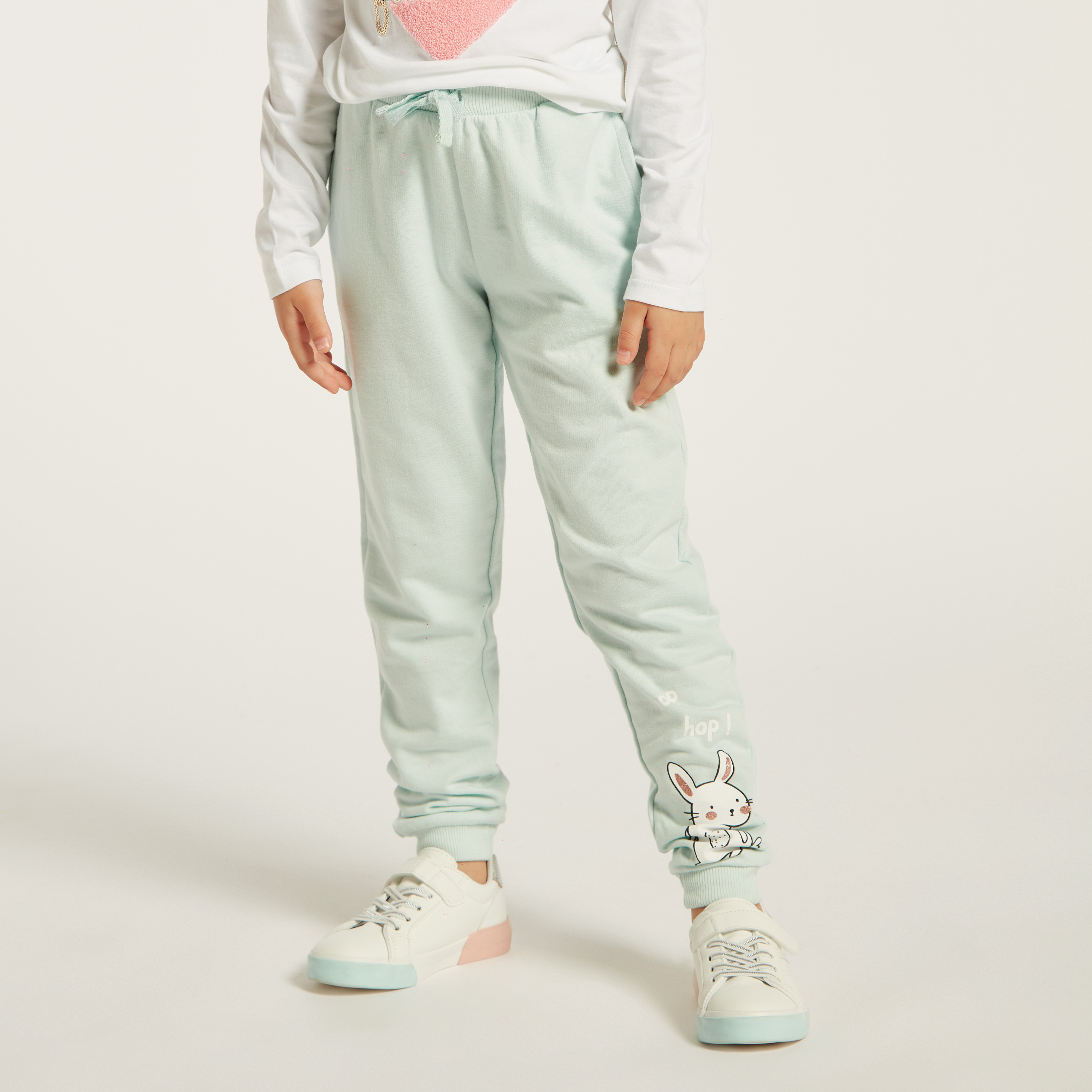 Juniors Assorted Knit Pants with Pockets and Drawstring Closure - Set of 3-girls-clothing-multipacks-image-6