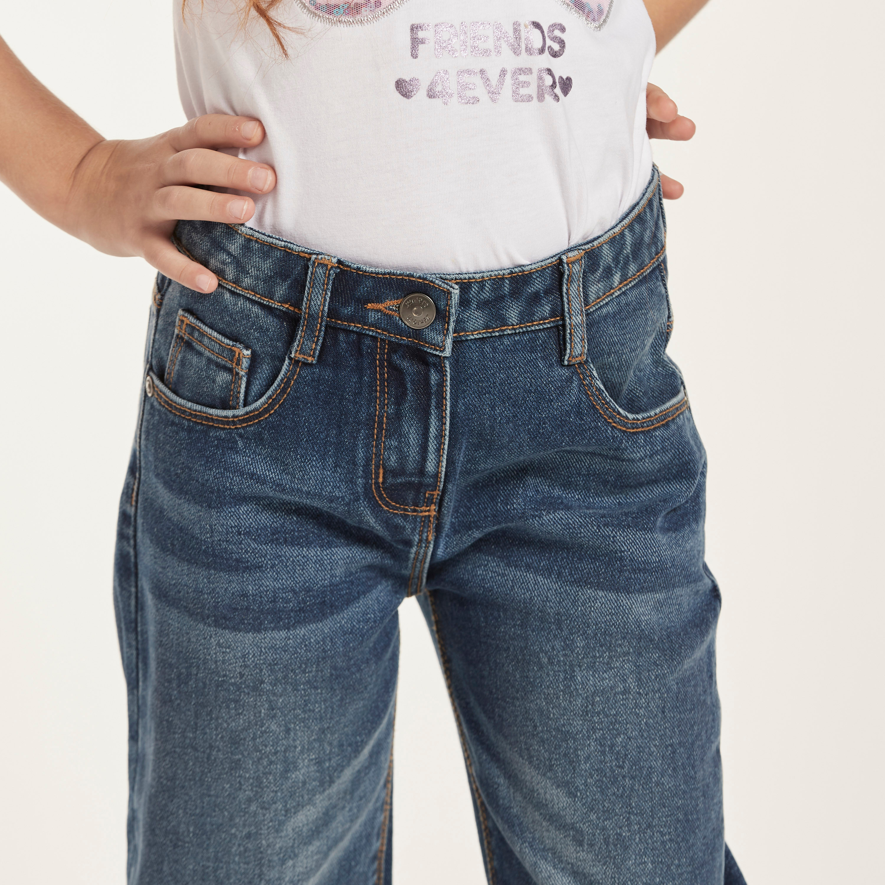 Juniors Girls' Straight Fit Jeans-girls-clothing-bottoms-jeansandjeggings-image-3