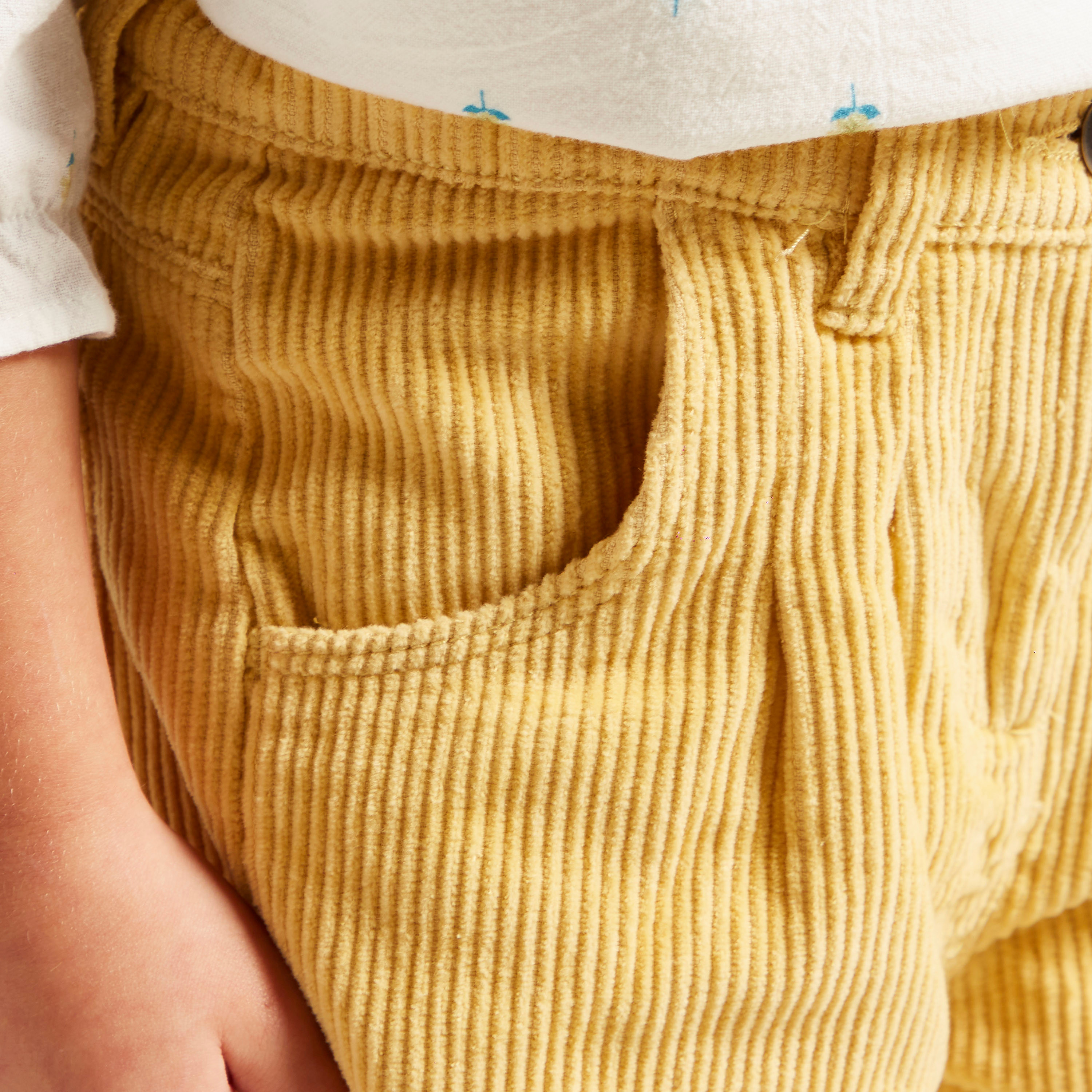 شورت سادة بزر إغلاق وجيوب من جونيورز-baby-girls-clothing-bottoms-shorts-image-3