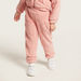 Juniors Textured Hooded Sweatshirt and Jog Pants Set-Clothes Sets-thumbnail-4