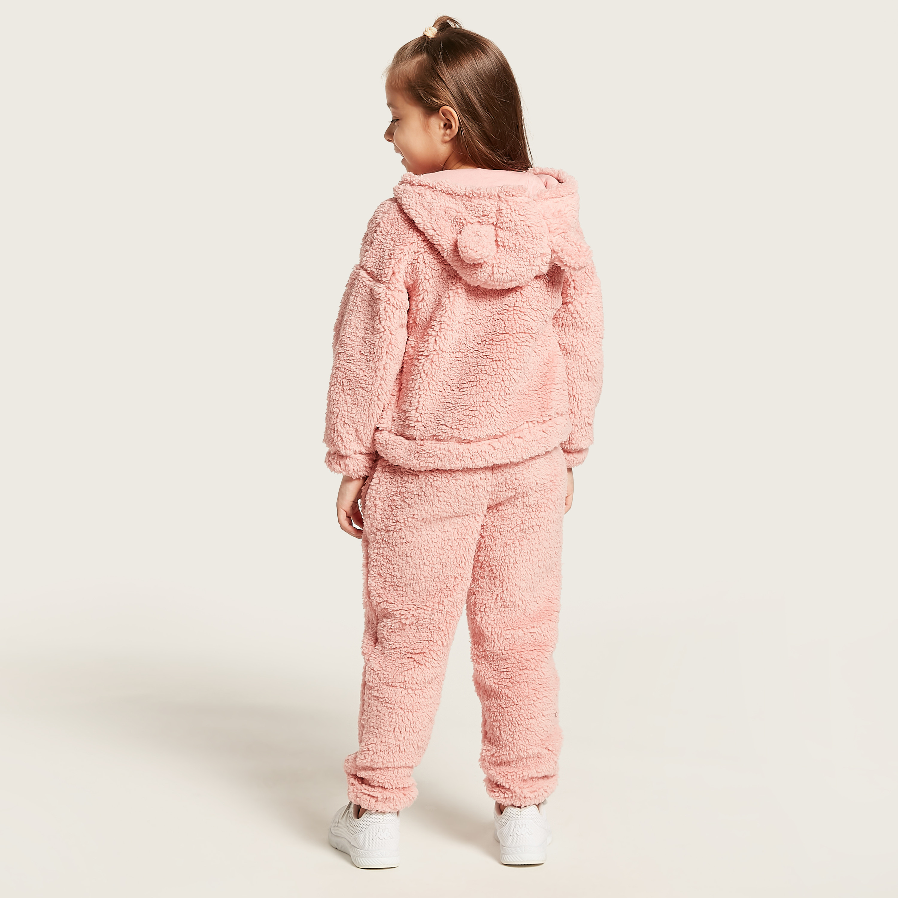 Juniors Textured Hooded Sweatshirt and Jog Pants Set-baby-girls-clothing-setsandcoords-image-6