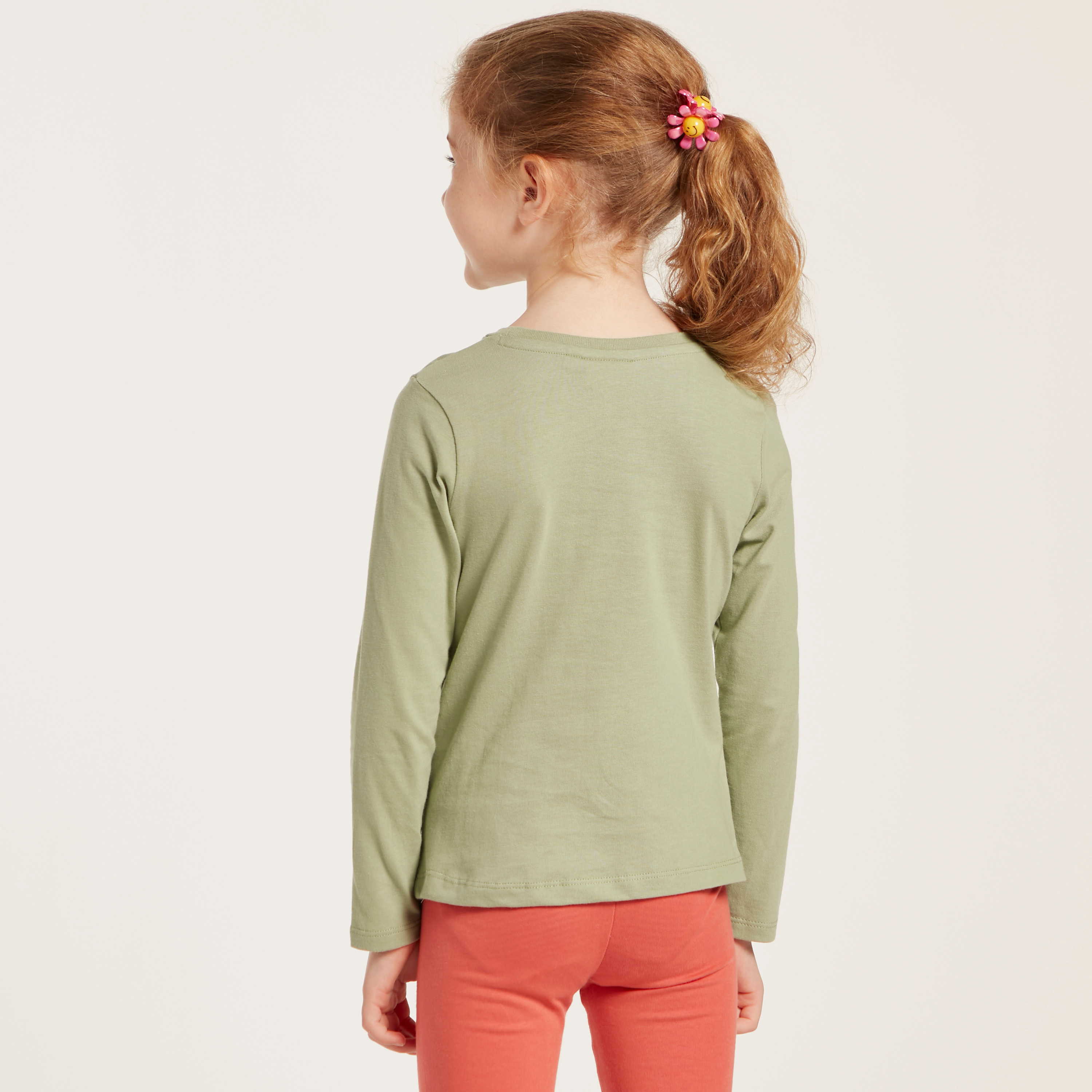 Eligo Graphic Print Crew Neck Top with Long Sleeves-baby-girls-clothing-blousesandshirts-image-4