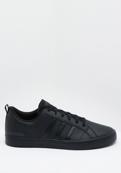 Adidas Textured Lace-Up Sneakers with Stripe Detail