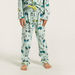 Juniors Printed Collared Shirt and Pyjama Set-Nightwear-thumbnail-3