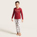 Juniors Graphic Print T-shirt and Jog Pants Set-Pyjama Sets-thumbnail-0
