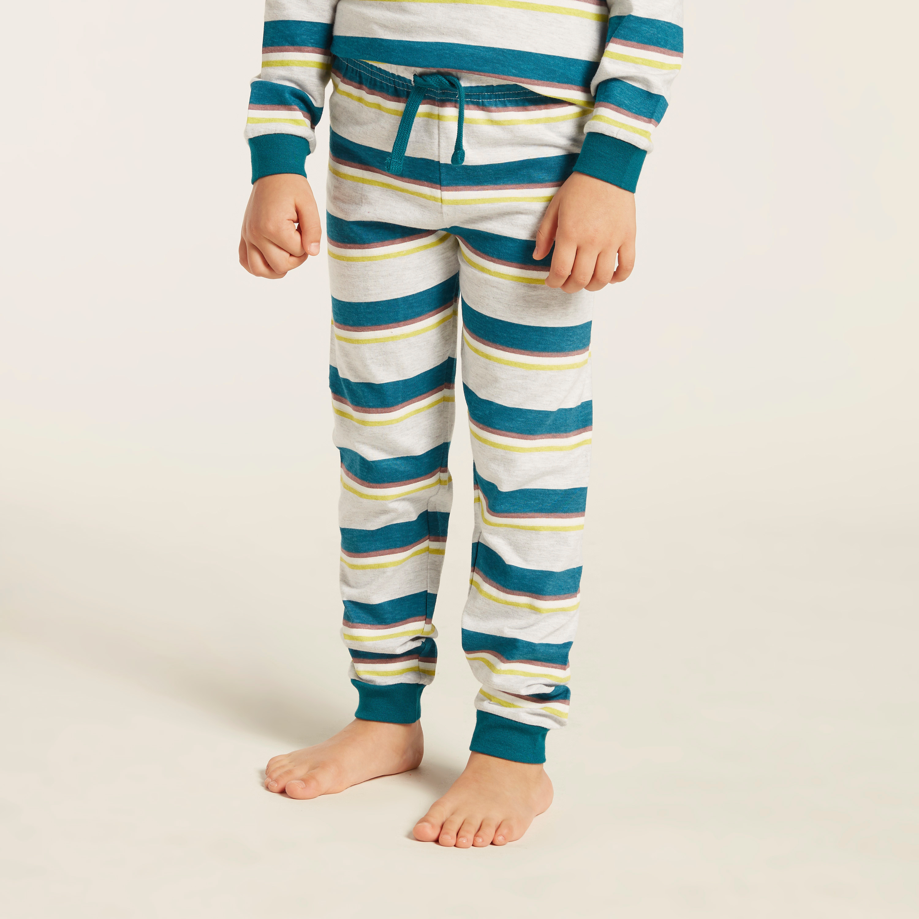 Juniors Printed T-shirt and Pyjamas - Set of 3-boys-clothing-nightwear-image-4