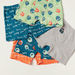 Juniors Printed Boxers - Set of 5-Boxers and Briefs-thumbnail-3