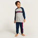 Lee Cooper Printed Print Sweatshirt and Pyjamas Set-Nightwear-thumbnail-3