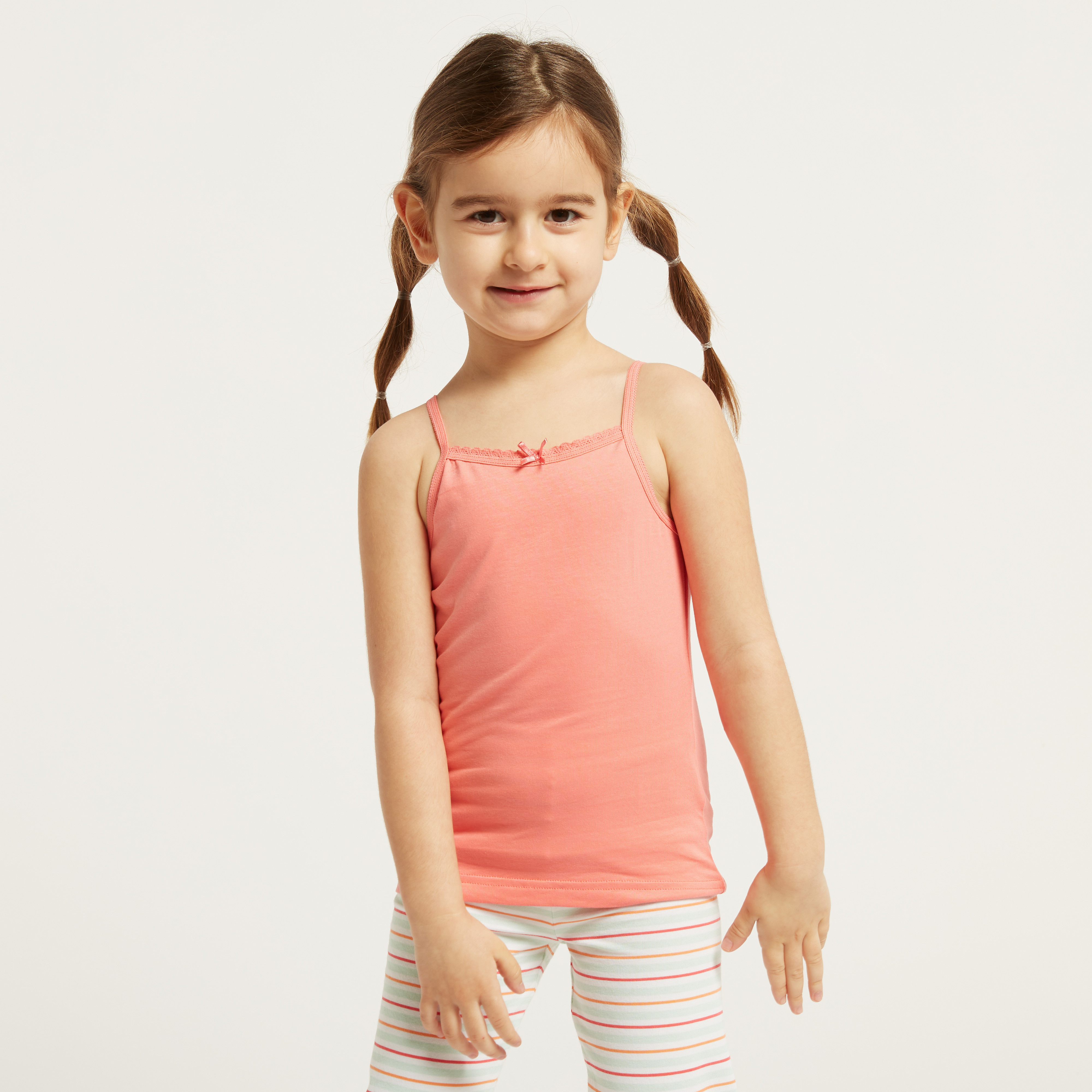فيست سادة من جونيورز- طقم من 5 قطع-girls-clothing-innerwear-vests-image-3