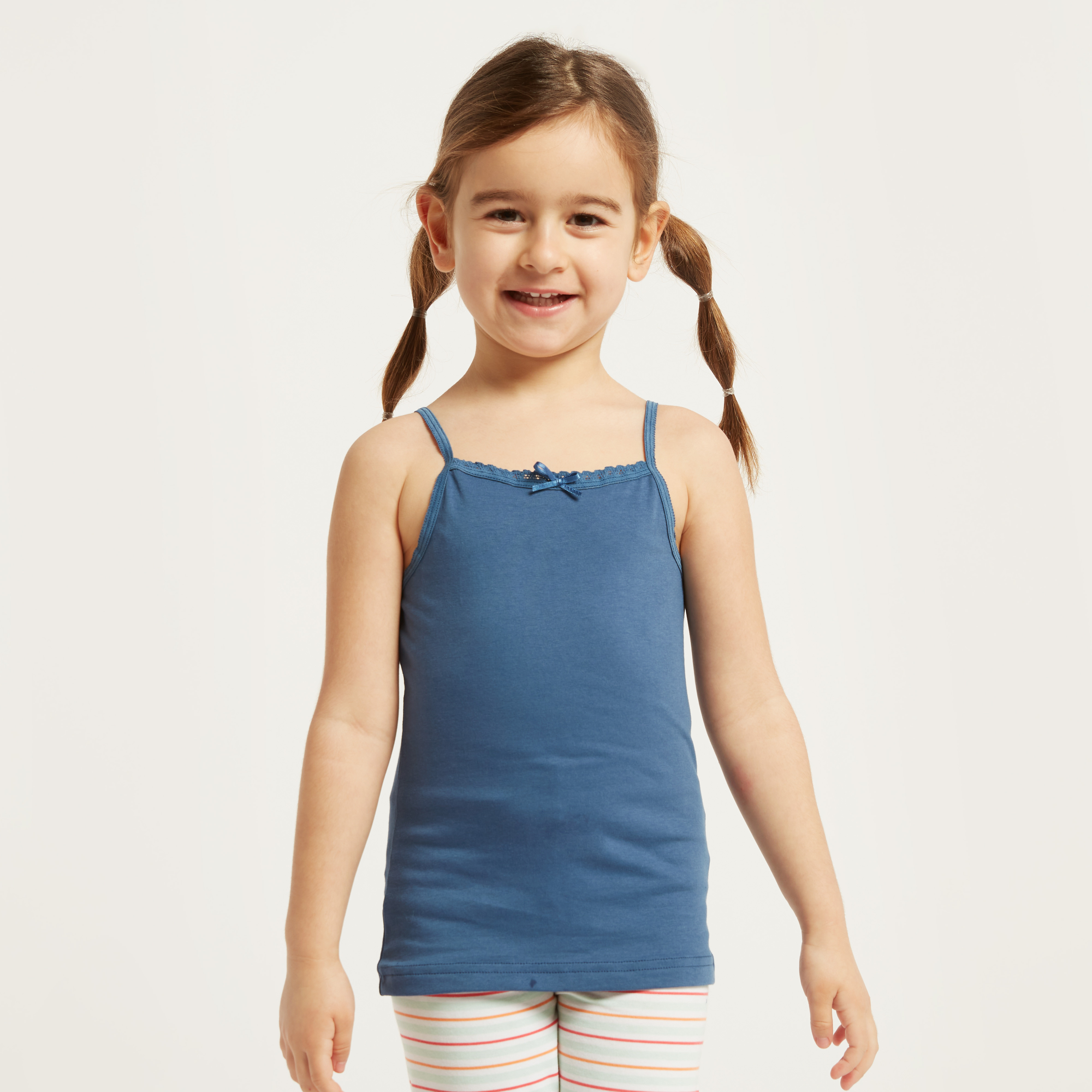 فيست سادة من جونيورز- طقم من 5 قطع-girls-clothing-innerwear-vests-image-9