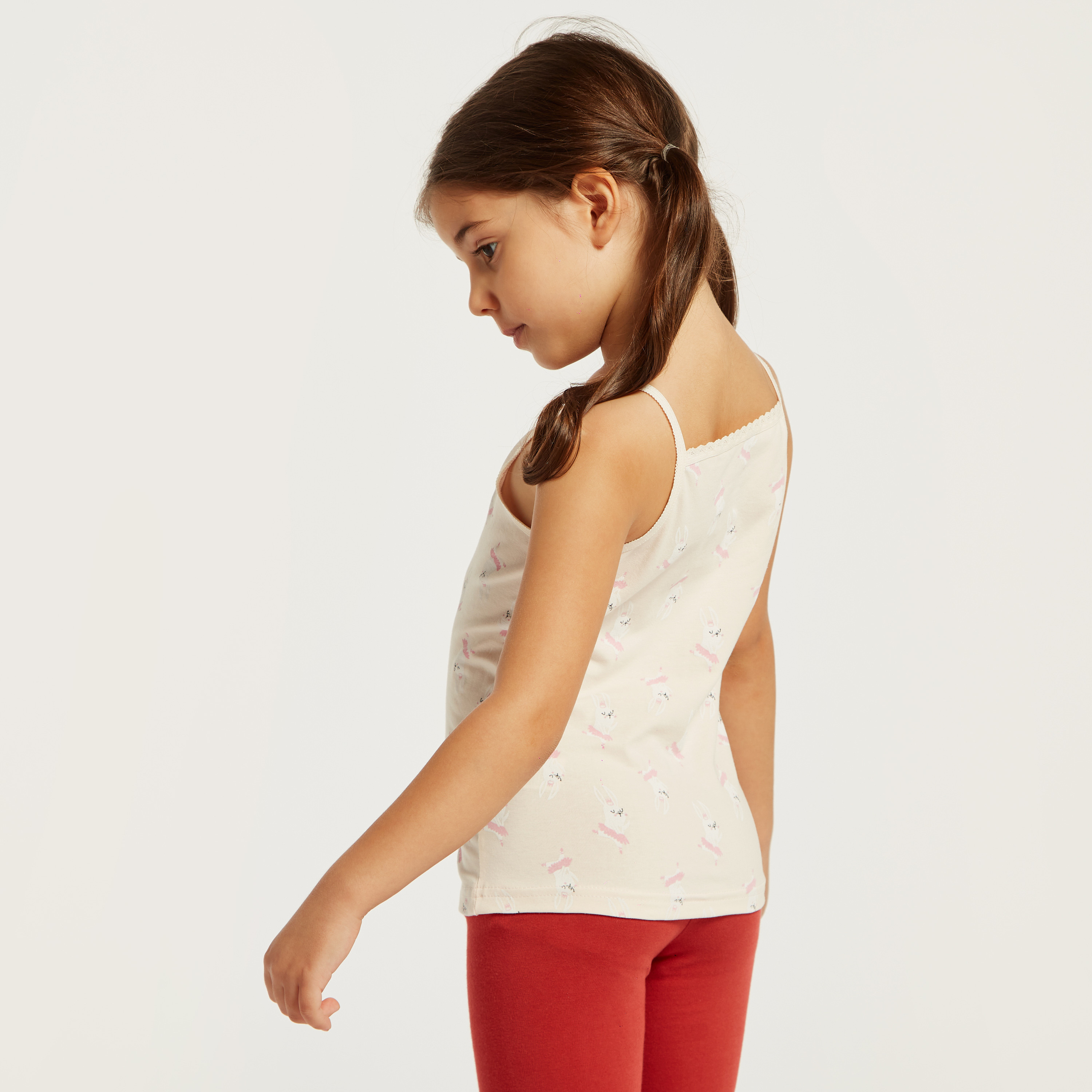 فيستات بطبعات من جونيورز - طقم من 3 قطع-girls-clothing-innerwear-vests-image-4