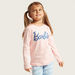 Barbie Print T-shirt and All-Over Printed Pyjamas Set-Pyjama Sets-thumbnail-2