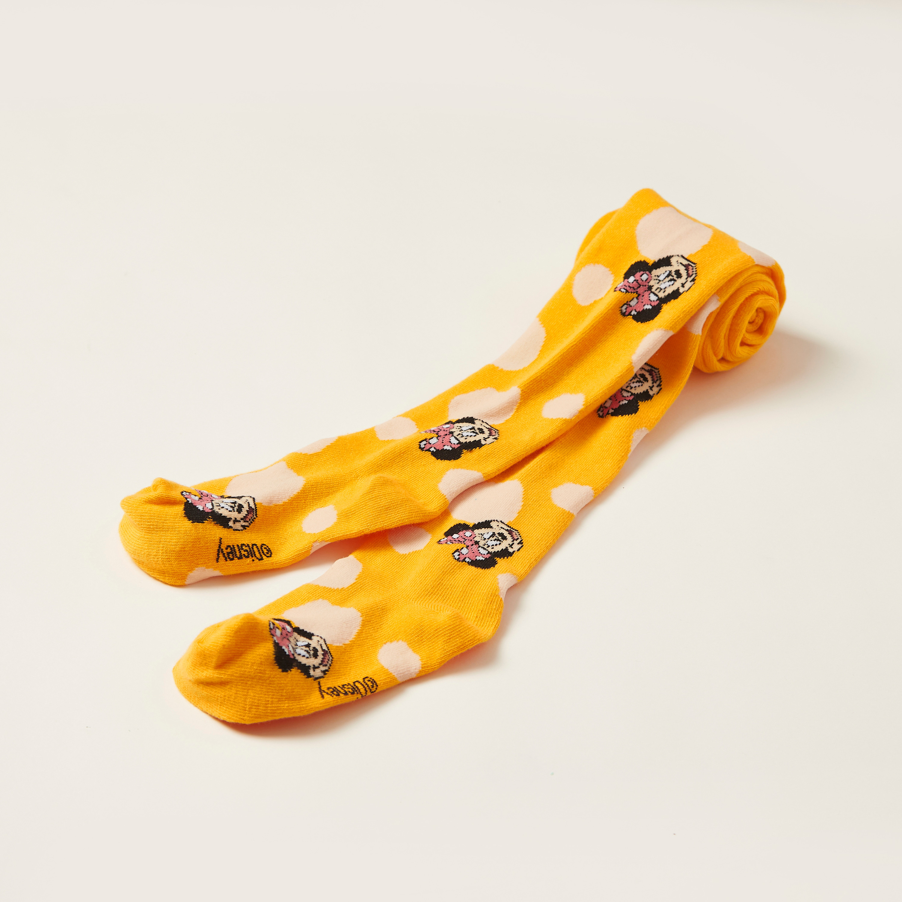 كولون بخصر مطاطي وطبعات ميني ماوس من ديزني-girls-accessories-socks-image-1