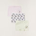 Snoopy Print Boxers with Elasticated Waistband - Set of 3-Panties-thumbnail-0