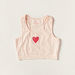 Juniors Heart Print Sleeveless Vest with Racerback - Set of 2-Vests-thumbnail-1