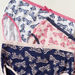 Barbie Print Briefs with Elasticated Waistband and Bow Detail - Set of 3-Panties-thumbnail-2