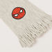 Spider-Man Embroidered Scarf with Fringes-Scarves-thumbnail-2