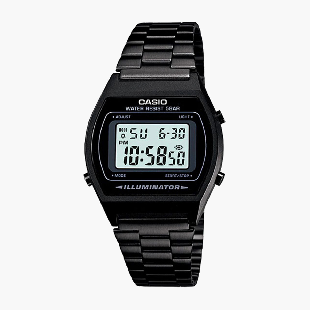 B640WB-1ADF- راقب حزام معدن رقميّة أسود للنساء كاسيو-women-watchesandjewellery-watches-image-1