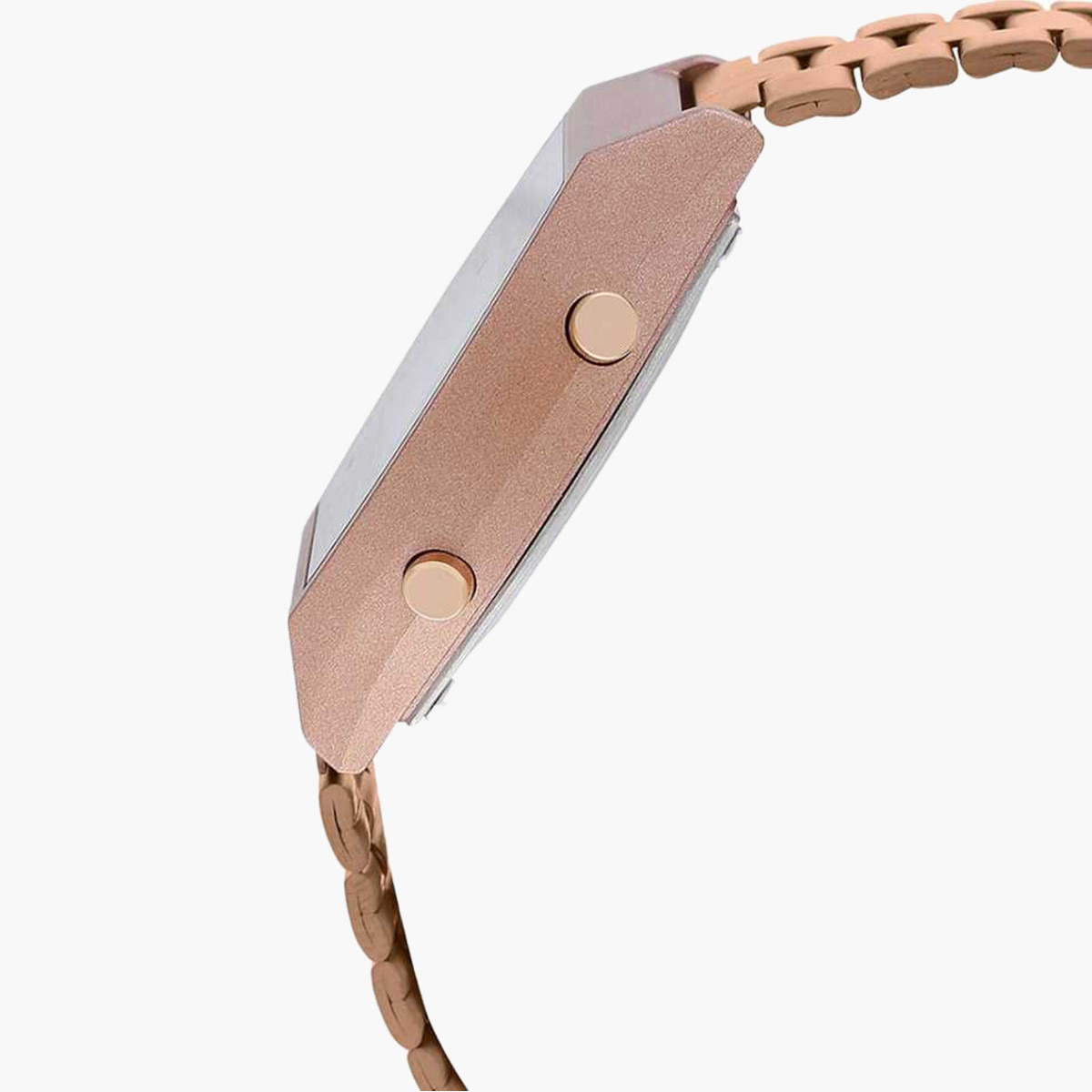 Casio Unisex Rose Gold Digital Metal Strap Watch B640WC-5ADF-men-watchesandjewellery-watches-image-2