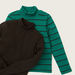 Juniors Turtle Neck T-shirt with Long Sleeves - Set of 2-T Shirts-thumbnail-3