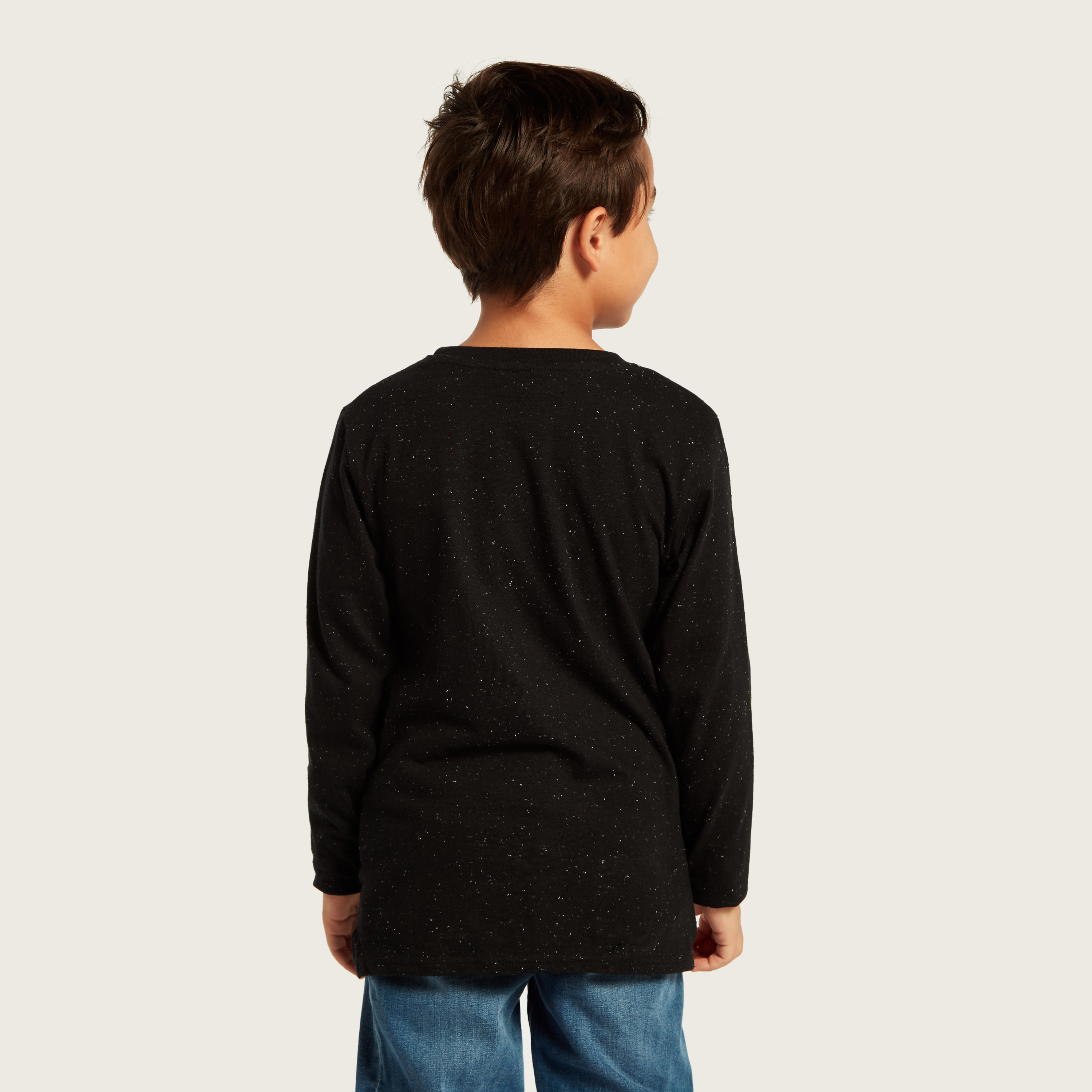Juniors All-Over Printed T-shirt with Long Sleeves-boys-clothing-tshirtsandpolos-image-4