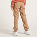 Juniors Solid Pants with Pockets and Drawstring Closure-Joggers-thumbnail-3