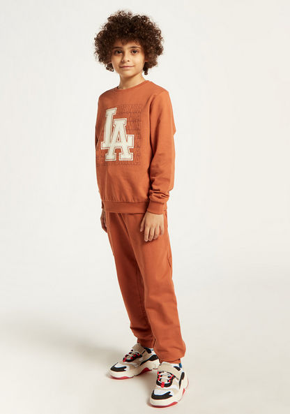 Juniors Solid Knit Joggers with Pockets and Drawstring Closure