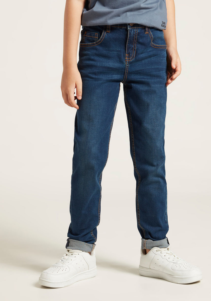 Juniors Slim Fit Jeans-Jeans-image-1