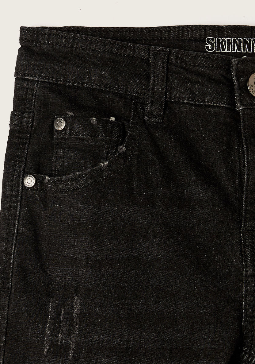 Juniors Boys 5-Pocket Skinny Jeans-Jeans-image-1