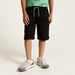 Juniors Solid Shorts with Pockets and Drawstring Closure-Shorts-thumbnail-1