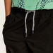 Juniors Solid Shorts with Pockets and Drawstring Closure-Shorts-thumbnailMobile-2