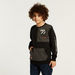 Juniors Graphic print Pullover with Long Sleeves and Pockets-Sweatshirts-thumbnail-1