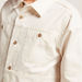 Solid Shirt with Long Sleeves and Pockets-Shirts-thumbnail-2