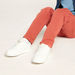 Solid Knit Pants with Pockets and Elasticated Waistband-Pants-thumbnailMobile-2