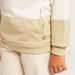 Panelled Pullover with Long Sleeves and Pockets-Sweatshirts-thumbnail-2