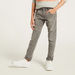 Lee Cooper Full Length Jeans with Pockets and Zip Closure-Joggers-thumbnail-1