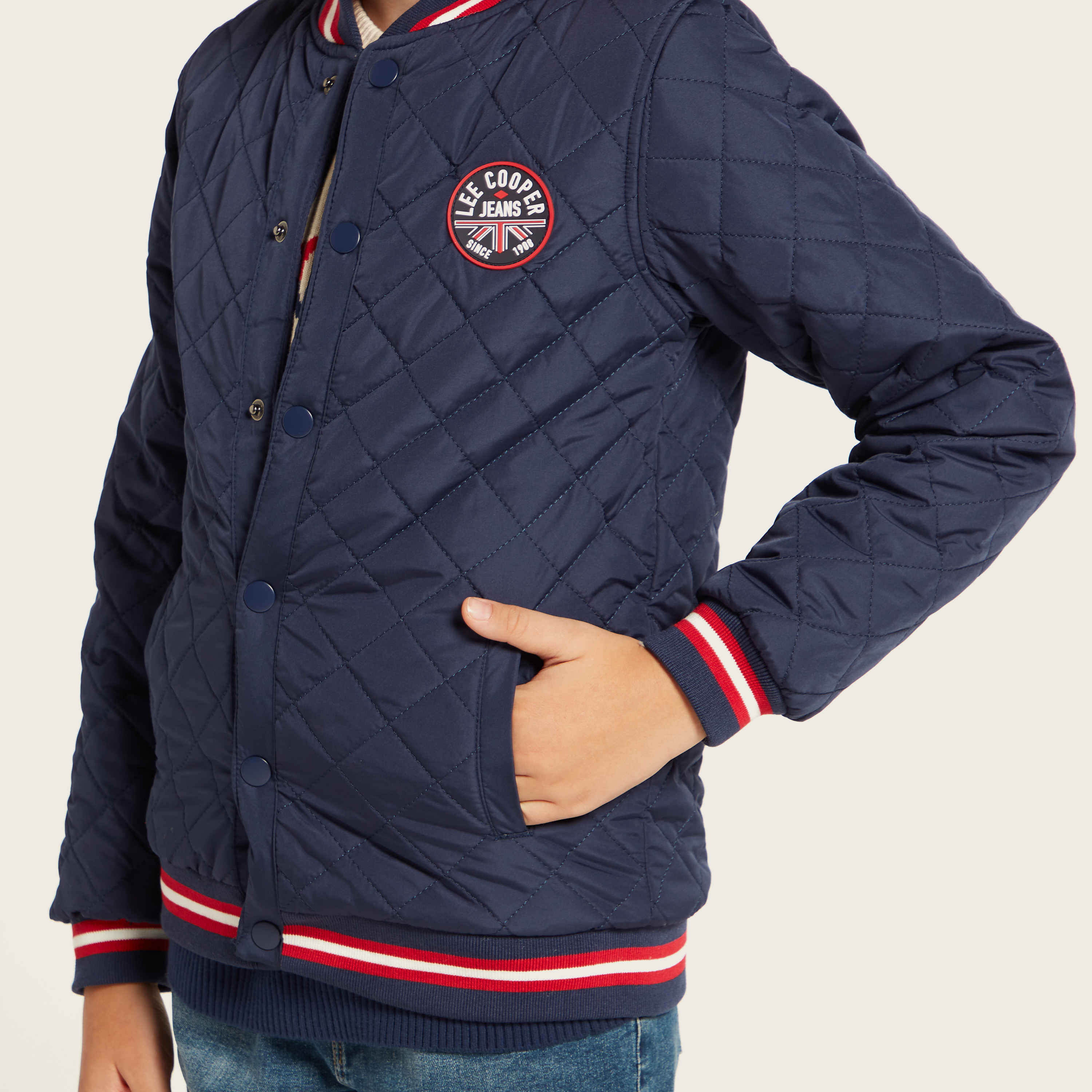 جاكيت بأكمام طويلة وسحّاب إغلاق من لي كوبر-boys-clothing-jacketsandcoats-image-3