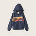 Lee Cooper Graphic Print Hooded Sweatshirt with Long Sleeves and Pockets-Sweatshirts-thumbnail-0