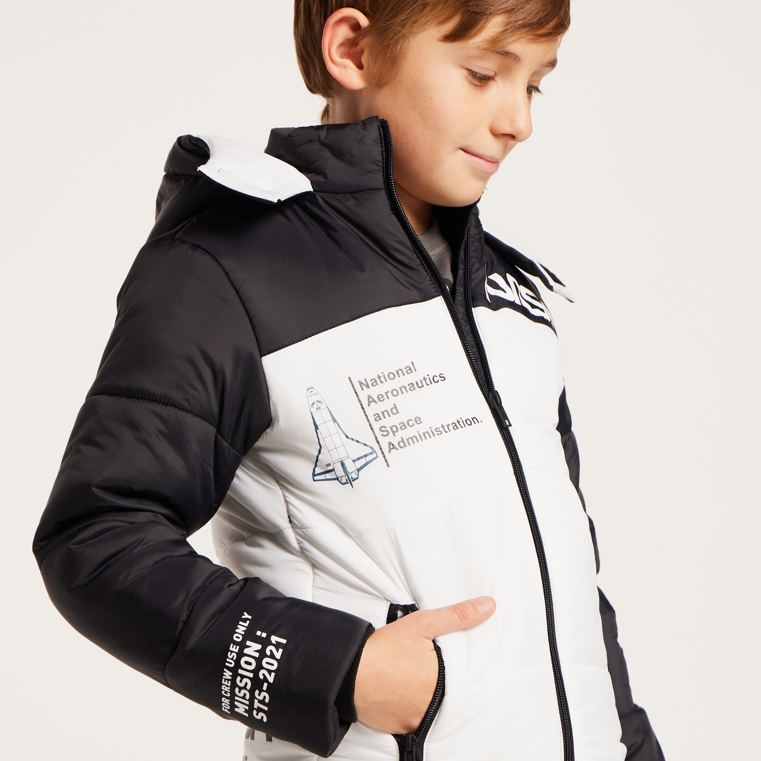 Boys nasa jacket hotsell