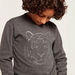 Iconic Tiger Embossed Detail Sweatshirt with Round Neck and Long Sleeves-Sweatshirts-thumbnail-2