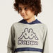 Kappa Graphic Print T-shirt with Long Sleeves and Hood-Tops-thumbnail-2
