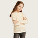Juniors Printed Round Neck T-shirt with Long Sleeves - Set of 3-T Shirts-thumbnail-6