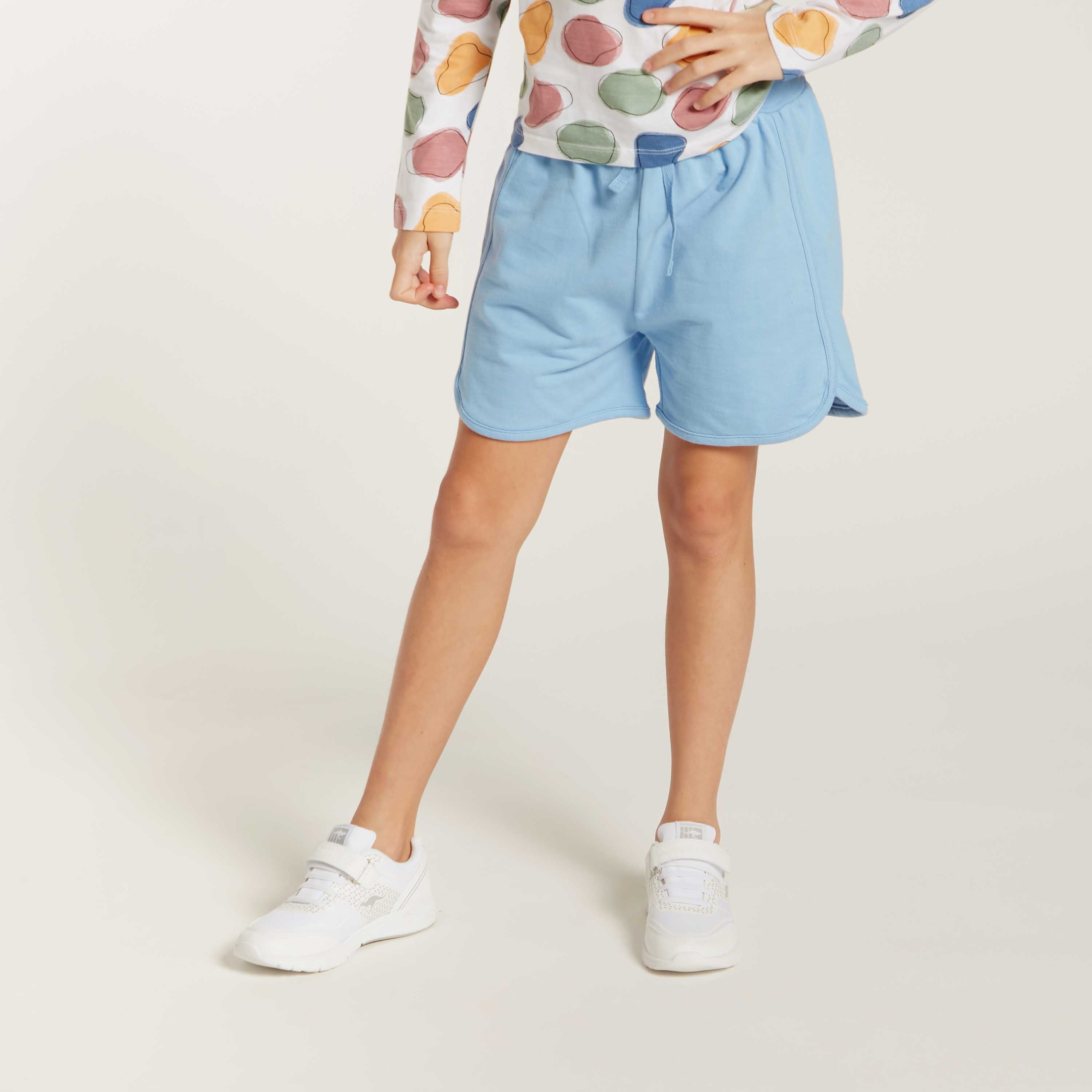 Juniors Assorted Shorts with Drawstring Closure - Set of 3-girls-clothing-multipacks-image-2