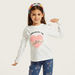 Juniors Graphic Printed Round Neck T-shirt with Long Sleeves-T Shirts-thumbnail-0