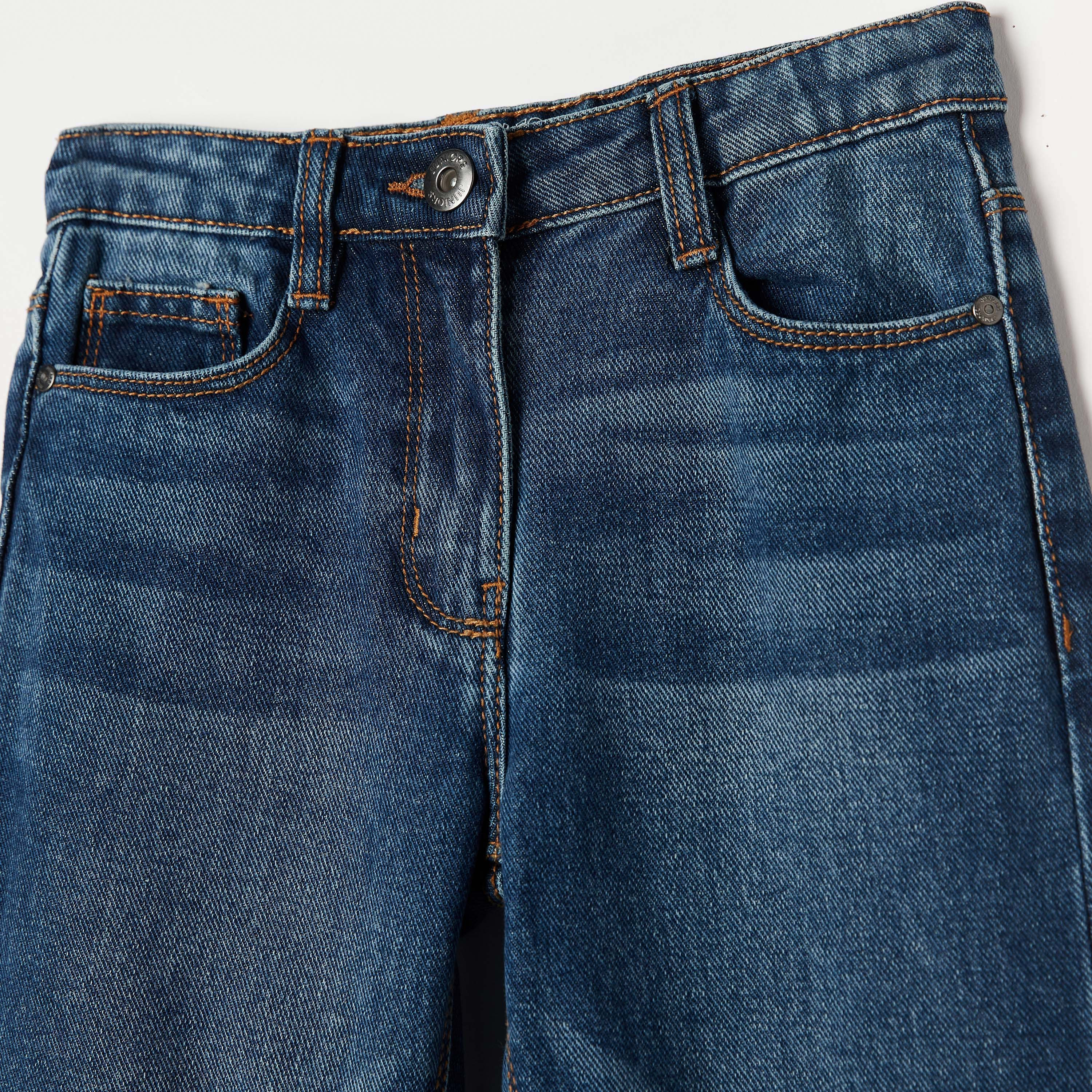 بنطلون جينز بقصّة مريحة للبنات من جونيورز-girls-clothing-bottoms-jeansandjeggings-image-2